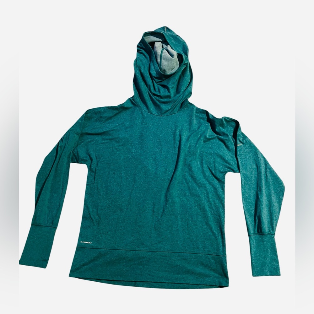 Saucony Teal Long Sleeve Running Hoodie